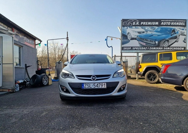 Opel Astra cena 27990 przebieg: 229833, rok produkcji 2014 z Tarnowskie Góry małe 596